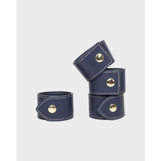 Leather Napkin Ring Set