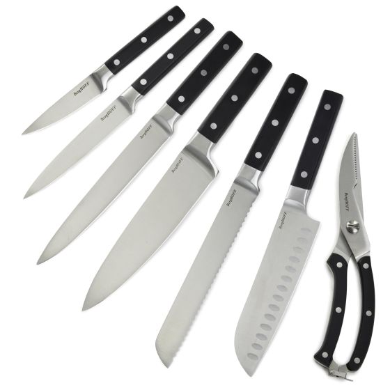 Gene 7Pc Stainless Steel Knife Set