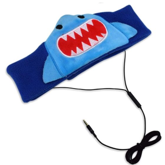 H1 Adjustable Fleece Headband Headphones Shark