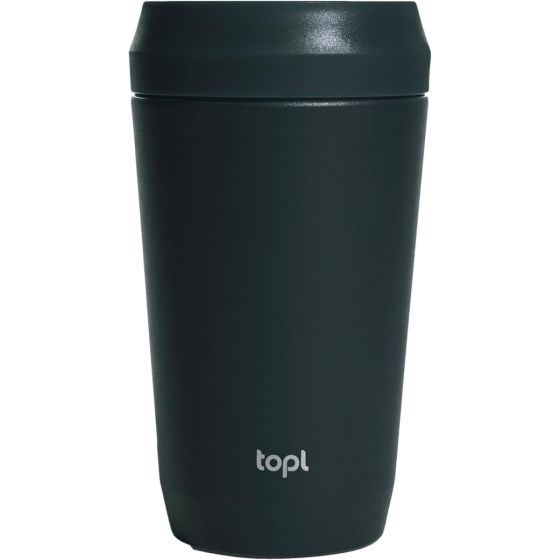 Topl To Go Stainless Steel 12oz Charcoal