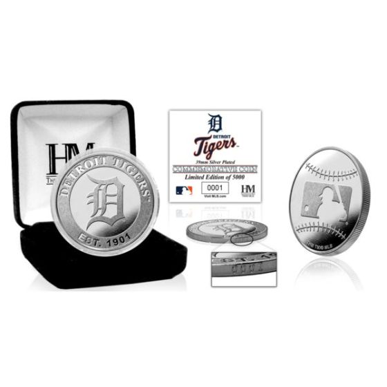 Detroit Tigers Silver Mint Coin