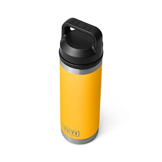 Yeti Rambler 18 oz Bottle Chug Cap Alpine Yellow