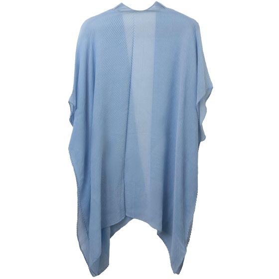 Pleated Kimono with All Over Pearls