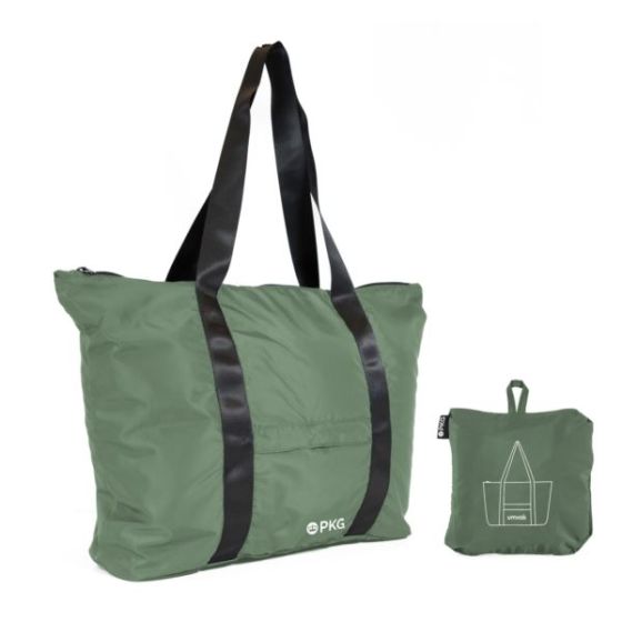 PKG umiak 33L Recycled Packable Tote - Forest Green