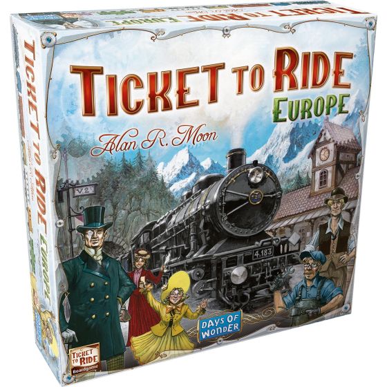 Ticket to Ride Europe Board Game Ages 8+ Years
