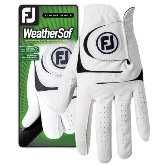 FootJoy WeatherSof Golf Gloves (3 Pack) - Right Hand/XL