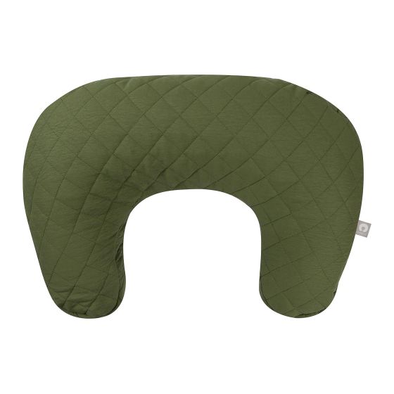 Boppy New Luxe Nursing Pillow Quilted Moss