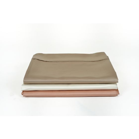 Flat And Fitted Sheet Set Queen Cream