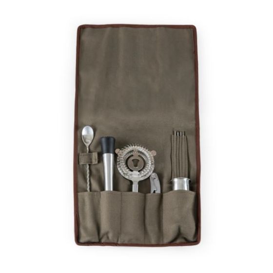 Bar Tool Roll Up Kit - Khaki