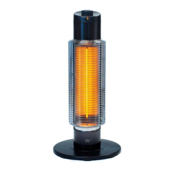 Graphite Portable Space Heater (Black)