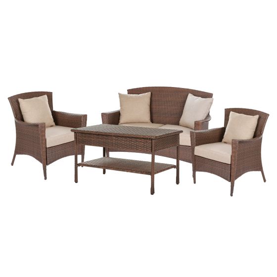Panoramic Collection 4-Piece Set w/Table