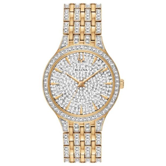 Ladies Phantom Collection Gold Tone SS Bracelet
