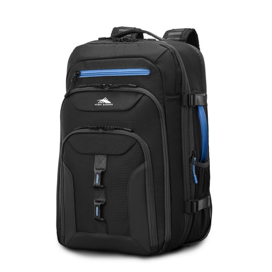 HI-LIFE Travel Backpack (BLACK/BLUE)