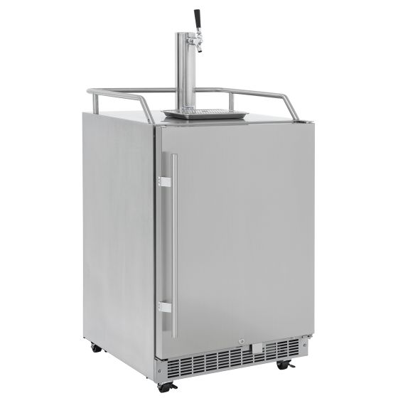 5.5 Cu. Ft Built-In, Outdoor, Full Size Keg Cooler