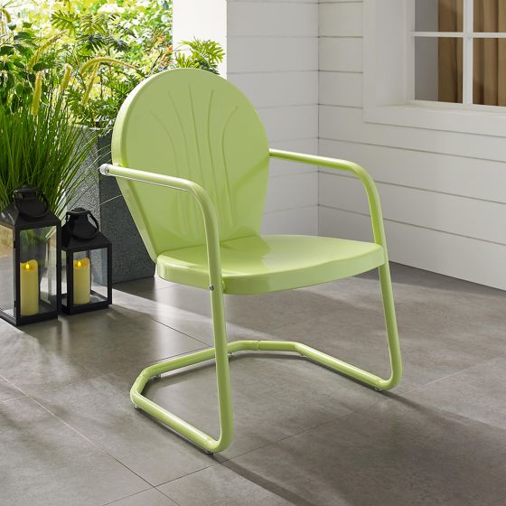 Griffith Metal Chair In Key Lime