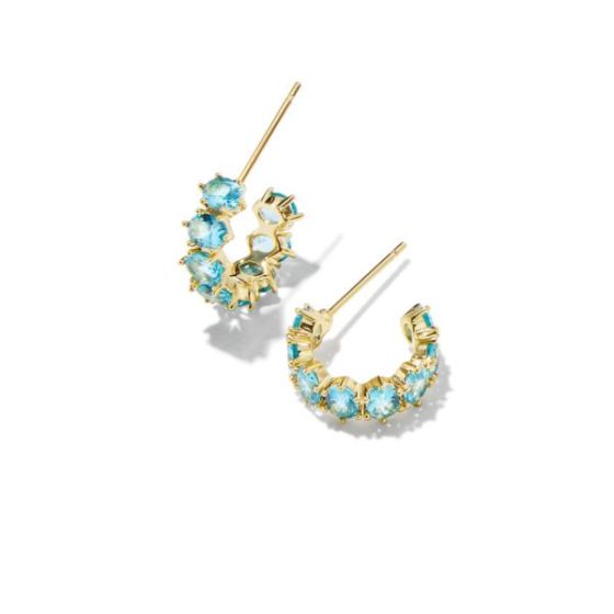 Cailin Crystal Huggie Earrings