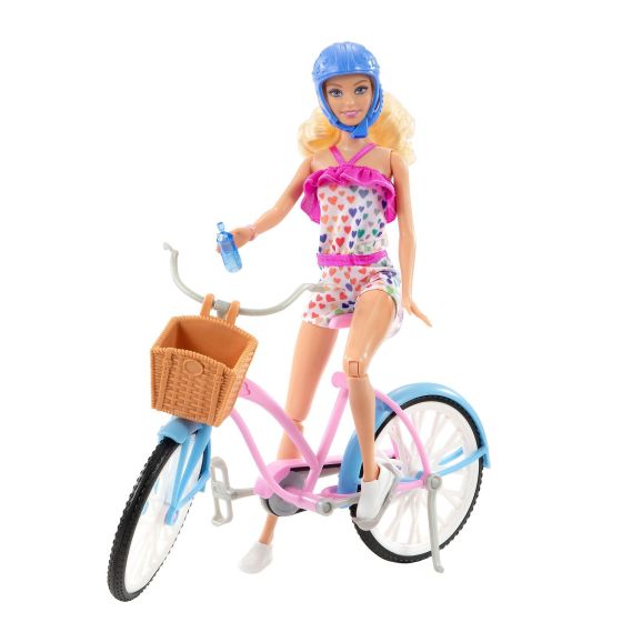 Barbie Doll and Bike Playset Ages 3-7 Years