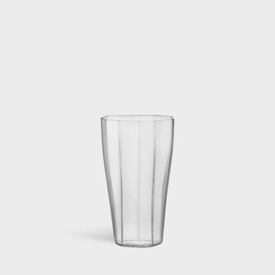 Reed Vase Clear Medium
