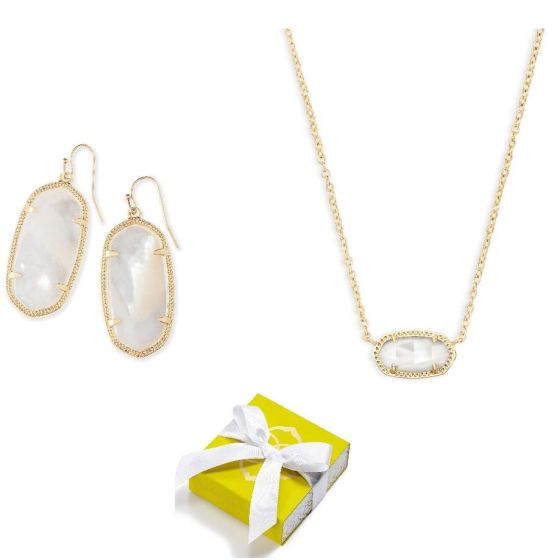 Classic Ivory MOP 2 Pc Gift Box Set