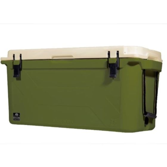 Green/Sand 75 QT Bison Cooler