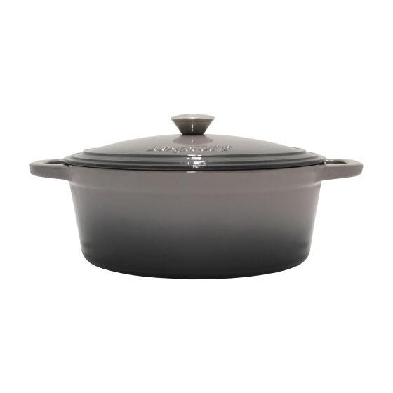 Neo 5qt Cast Iron Oval Cov Dutch Oven, Oyster