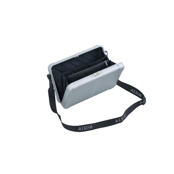 ALEON ALUMINUM LARGE CROSSBODY- PLATINUM