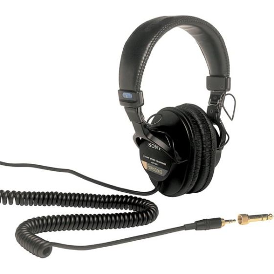 Sony MDR-7506 Closed-back studio monitor wired headphones