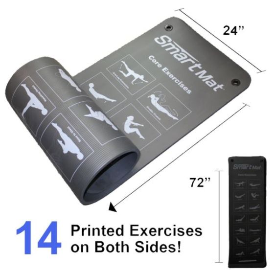 Smart Mat, 16mm with Grommets- Black