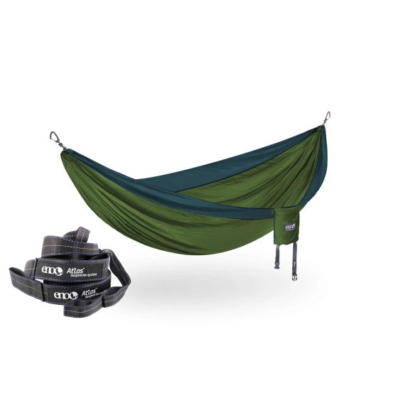 DoubleNest Hammock with Straps - Cedar/Marine