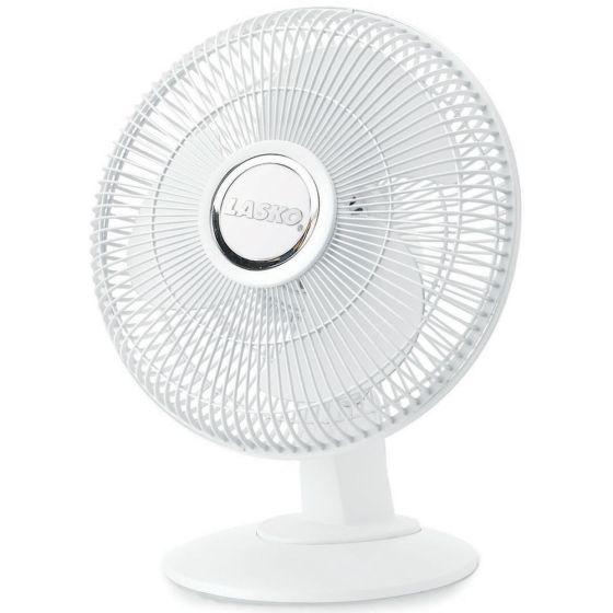 12 In. Table Fan, White