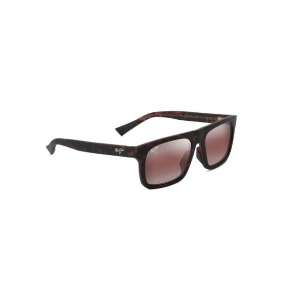 Opio Polarized Sunglasses Dark Havana Frame Maui Rose Lens
