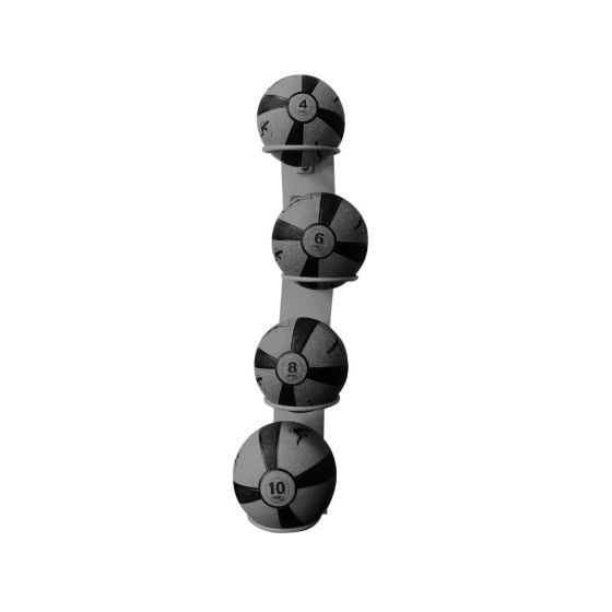 Studio Wall-Mounted Medicine Ball Rack Package