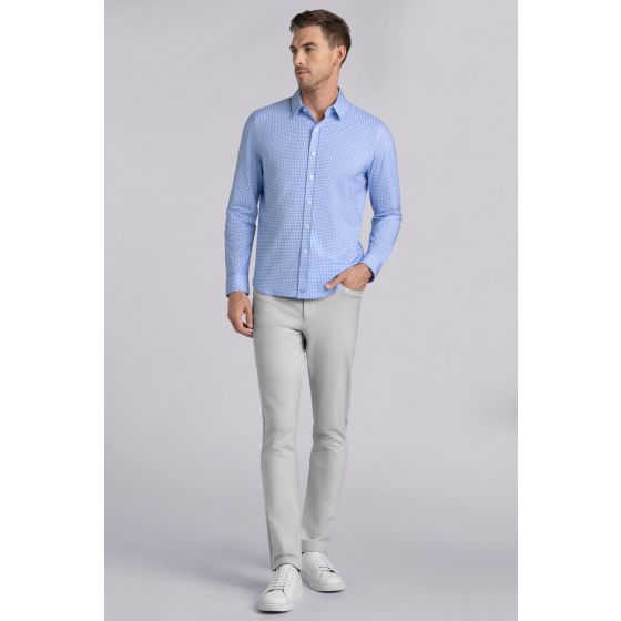 Virtuous in Icy Cotton - Blue - XL Regular Fit