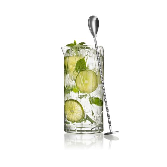 City Mixing Glass w/bar spoon