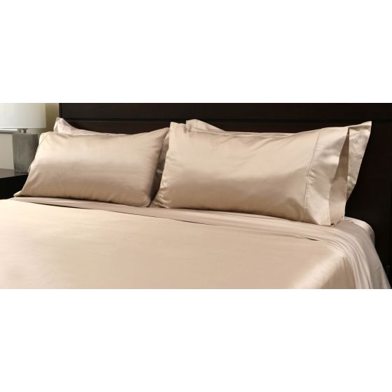Duvet Cover And Sham Set Queen Champagne