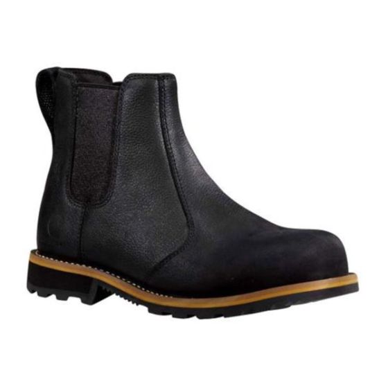Womens Frontier Water Resistant Chelsea Boot-Black-8.5