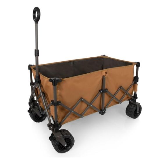 Wilderness All-Terrain Folding Wagon, (Black & Gray)