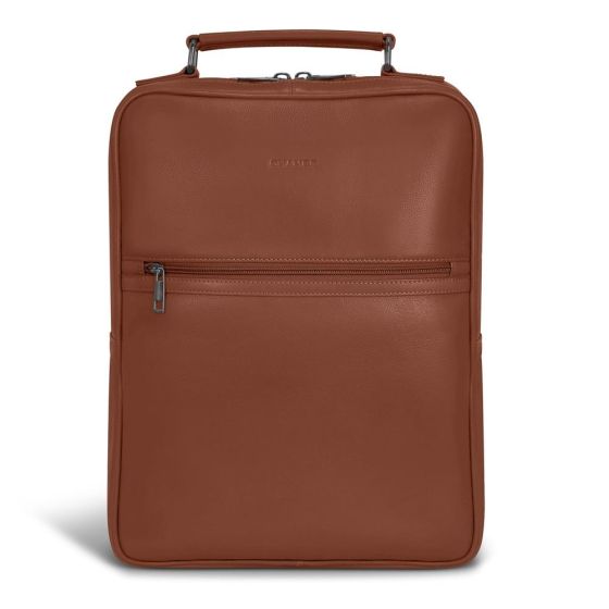 Onyx Leather Compact Backpack Size 14.5