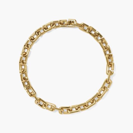 Chain Link Necklace - Gold