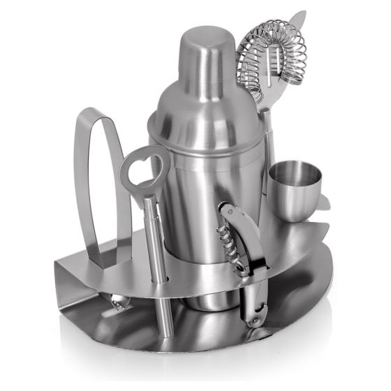 7 Pc Stainless Steel Bar Set