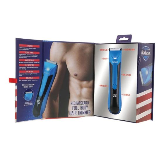 Rechargable LCD Body Groomer