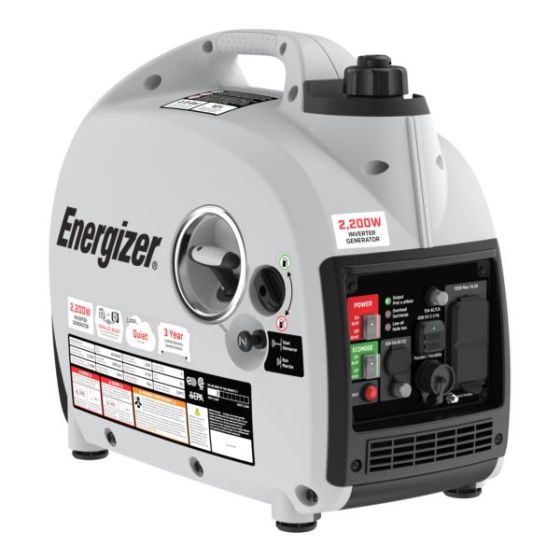 2200W Quiet Lightweight Inverter Generator