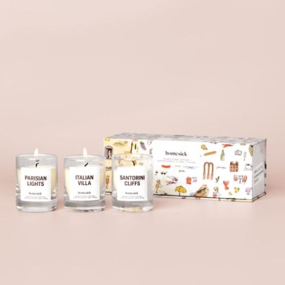 Eurotrip 3 Pack Votive Set