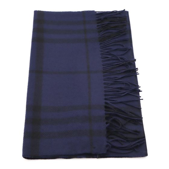 Giant Check Wool Scarf