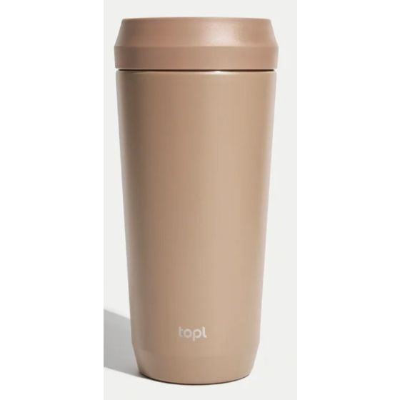 Topl To Go Stainless Steel 16oz Almond
