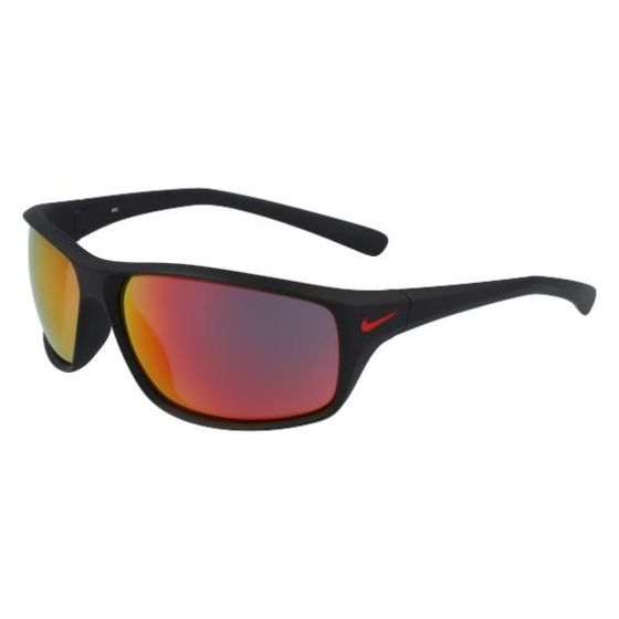 Adrenaline Sunglasses - Matte Black/ Grey Infrared Mirror