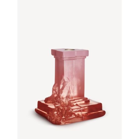 Rocky Baroque Candlestick Spicy Rose Medium