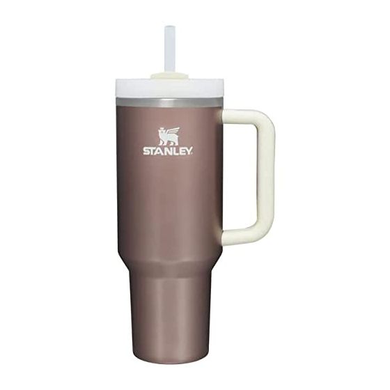 Stanley The Quencher H2.0 Flowstate Tumbler, 40 oz, Rose Quartz