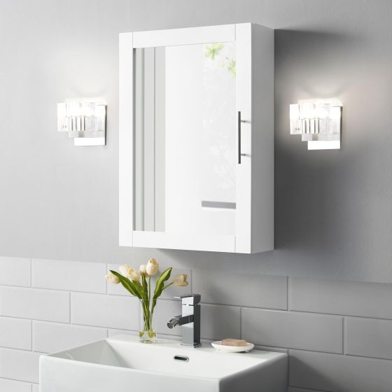 Savannah Mirrored Wall Cabinet