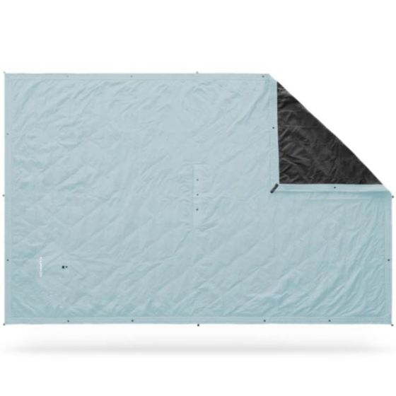 Field Microfleece Blanket - Mist Blue